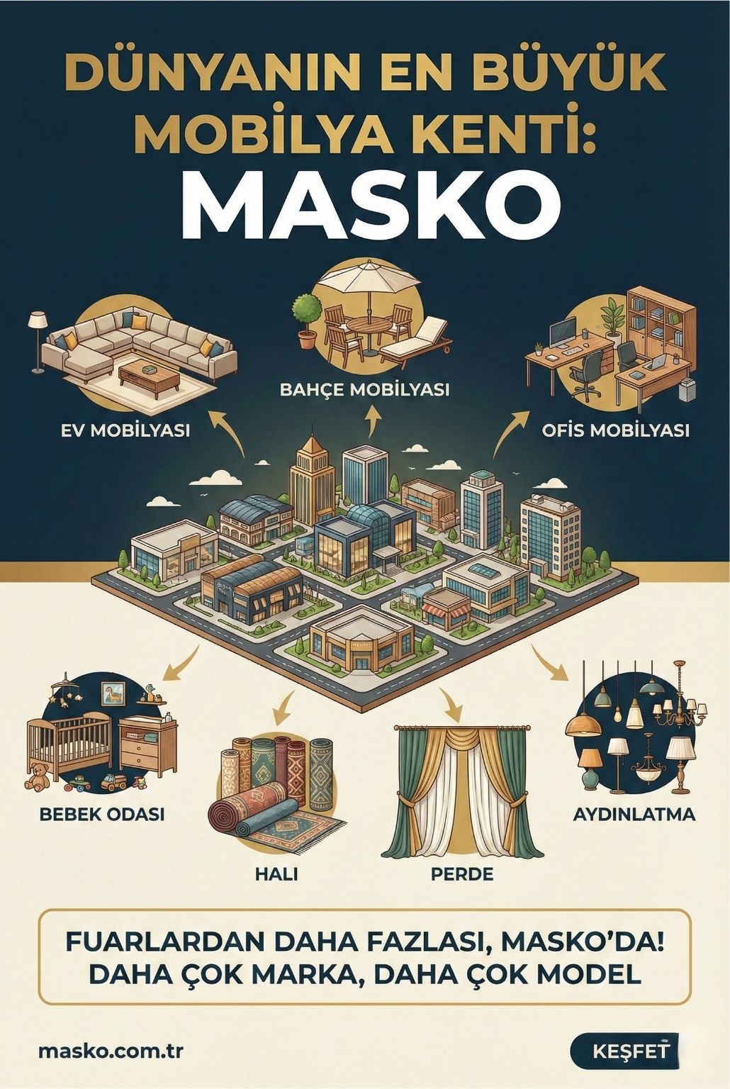 Mobilya - Mobilya Markaları - Masko